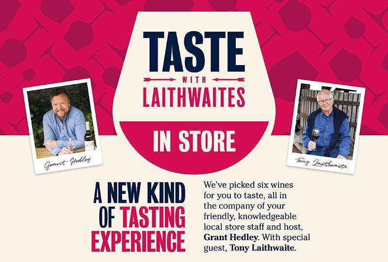 Taste with Tony Laithwaite