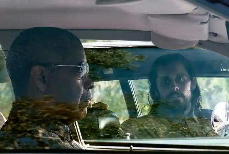 Denzel Washington and Jared Leto in The Little Things