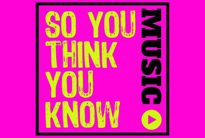 So You Think You Know Music? quiz logo