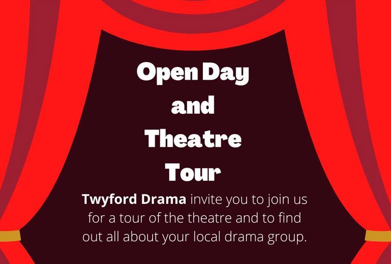 Open Day and Theatre Tour poster