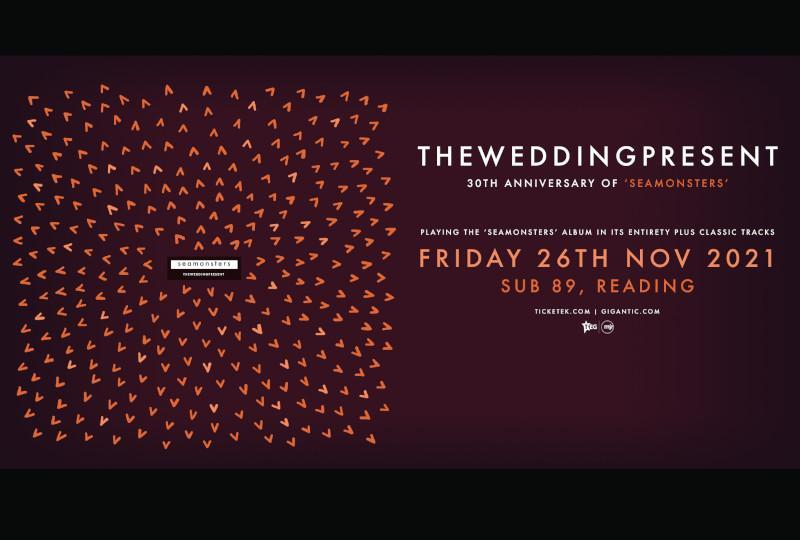 Poster for The Wedding Present Seamonsters anniversary tour