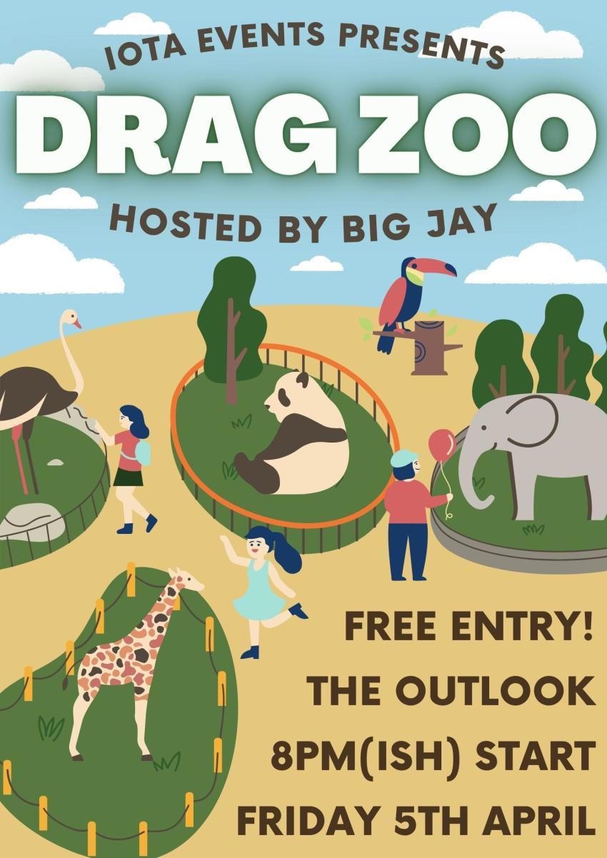Drag zoo poster 