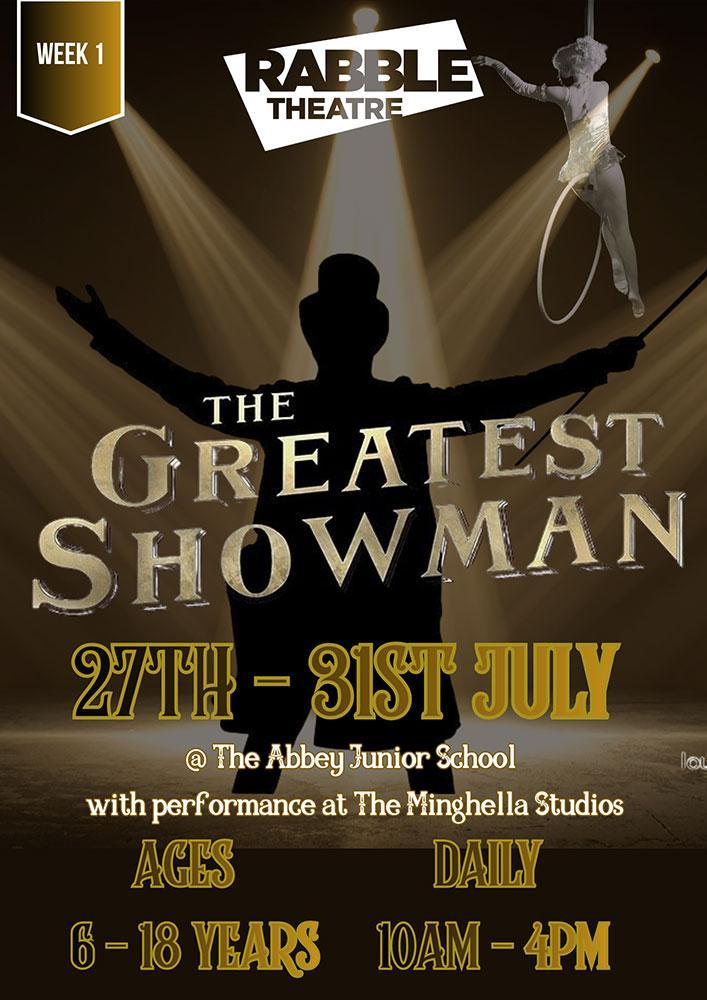 The Greatest Showman RABBLE MT Holiday Camp Poster