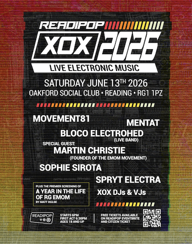 XOX 2026 line-up artwork