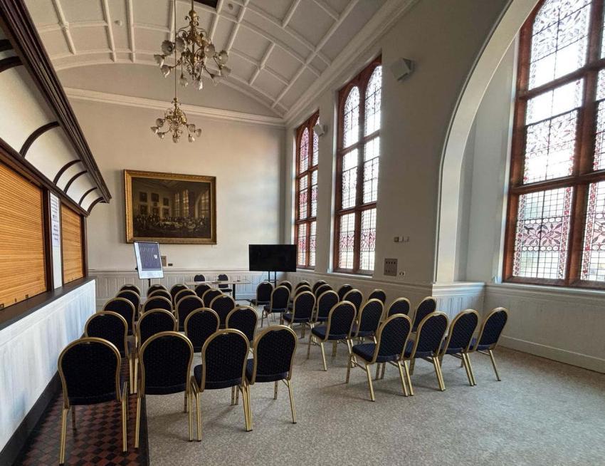 Boardroom seating in The Waterhouse Chamber