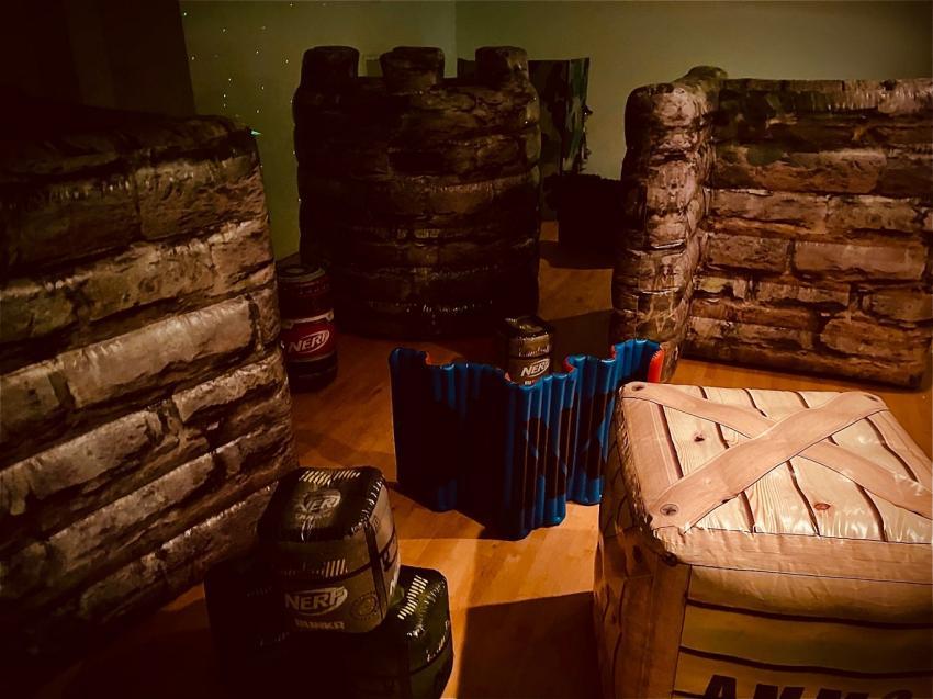 inflatables for nerf battle