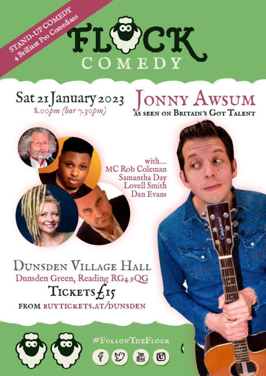 Comedy Night at Dunsden Village Hall