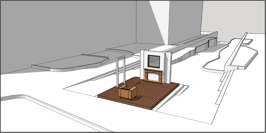 Our Domain Mantlepiece design