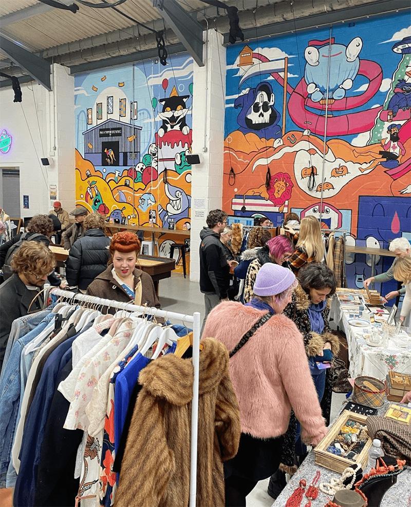 Vintage Bazaar at the Brewery