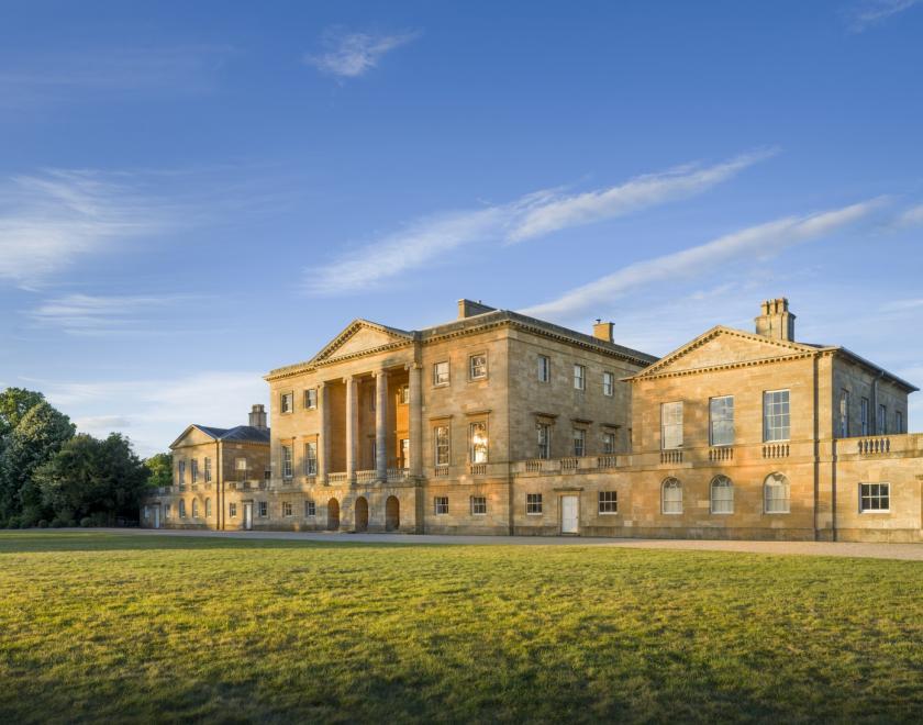 Basildon Park in the afternoon sunshine.