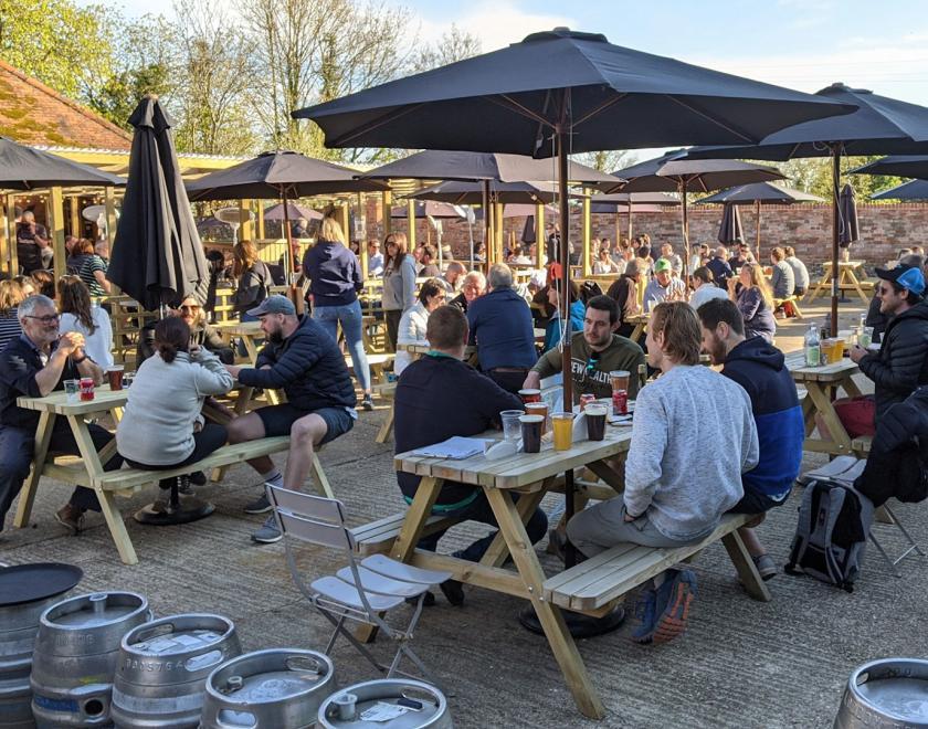 Loddon Brewery tapyard