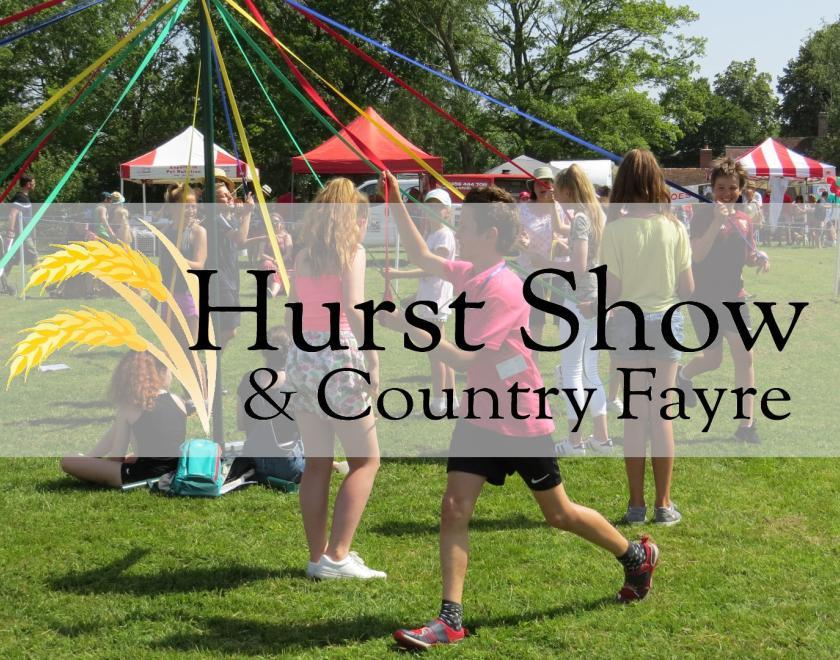Hurst Show and Country Fayre logo
