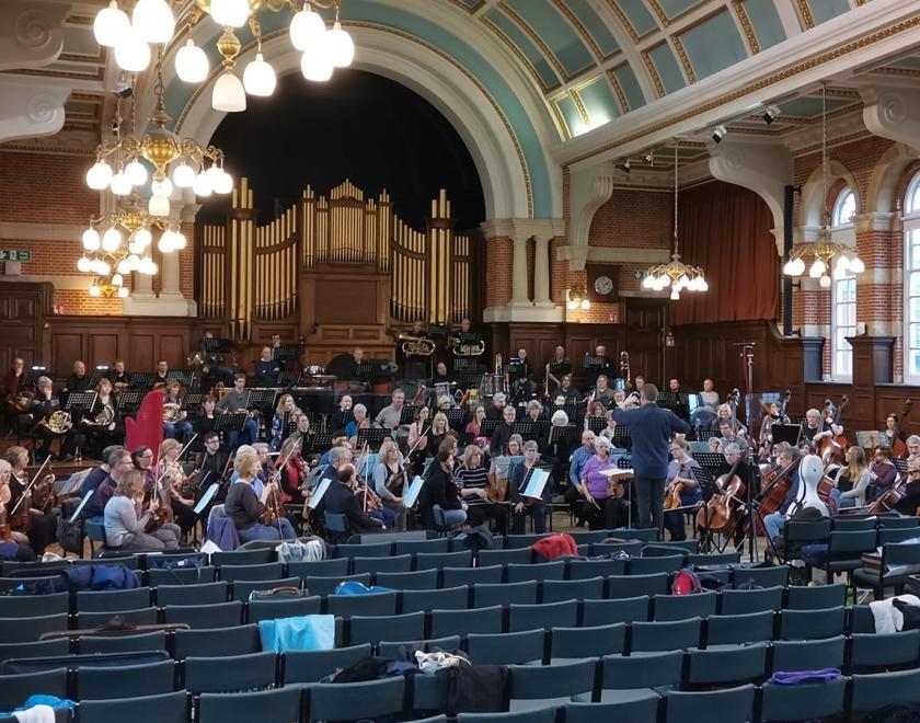 West Forest Sinfonia in the Great Hall, Reading University