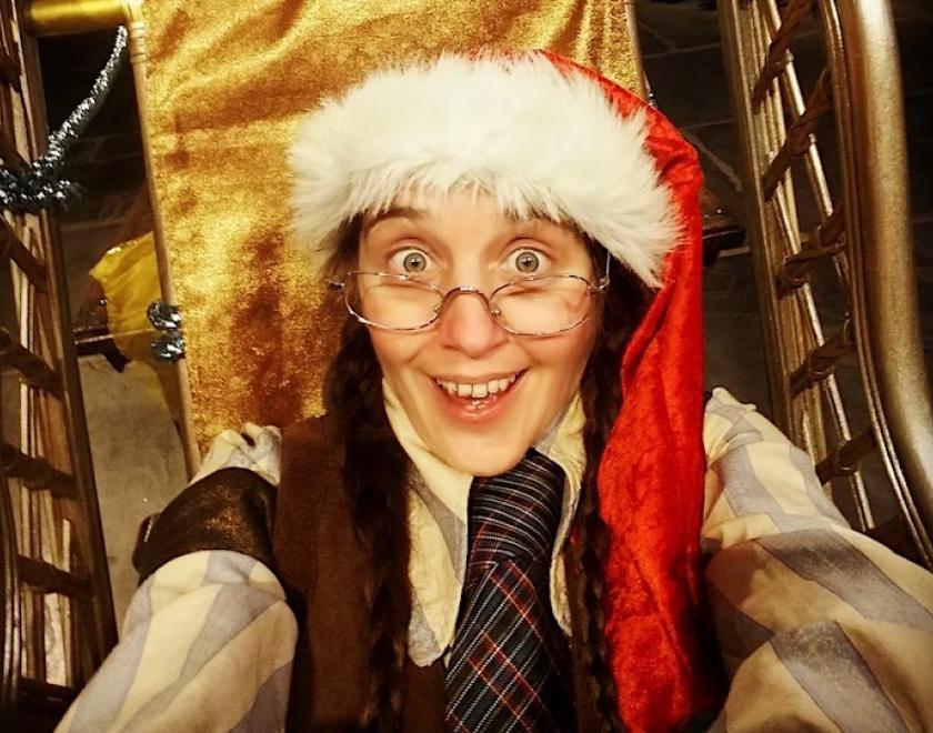 Story time with Santa