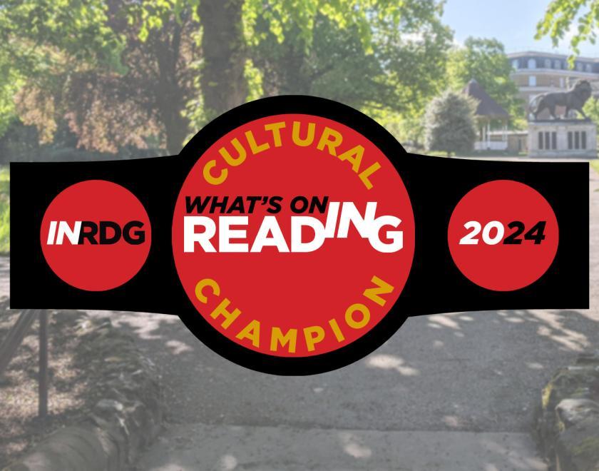 What's On Reading Cultural Champions logo