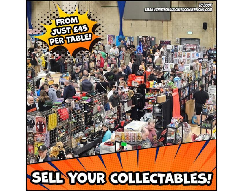 Traders wanted for Reading Comic Con