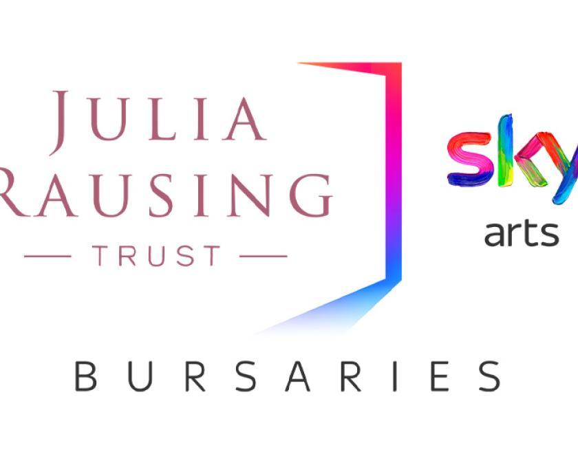 Julia Rausing Sky Arts Bursaries logo