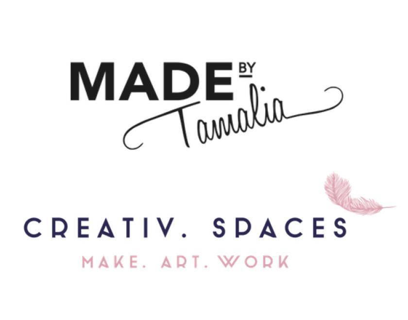 Creativ.Spaces and MadeByTamalia logos