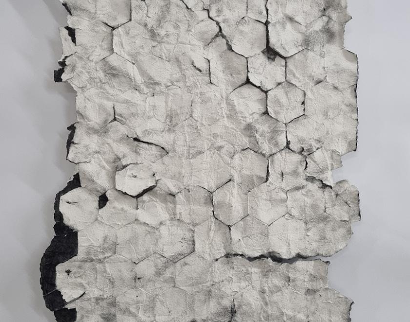 Hexagon Grid Fragment by Tom Cartmill