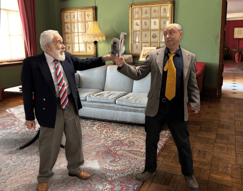 Rehearsals are underway for Traitor At The Beeches at Twyford Drama