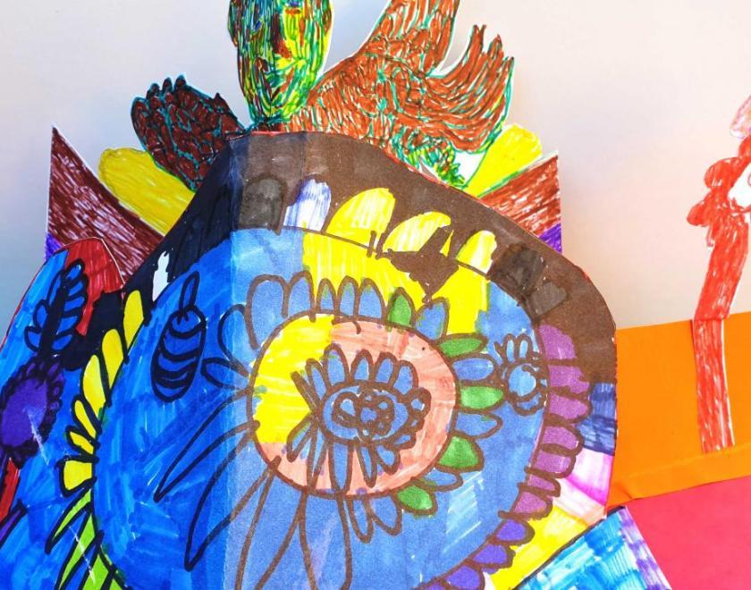 Handmade books by the Move Up Project at The Rising Sun Arts Centre