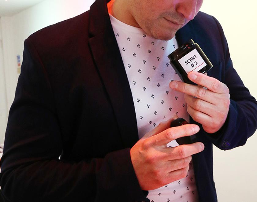 The Scent of Colour: A Social Exploration - sensory exhibition from Humos perfumer in Caversham