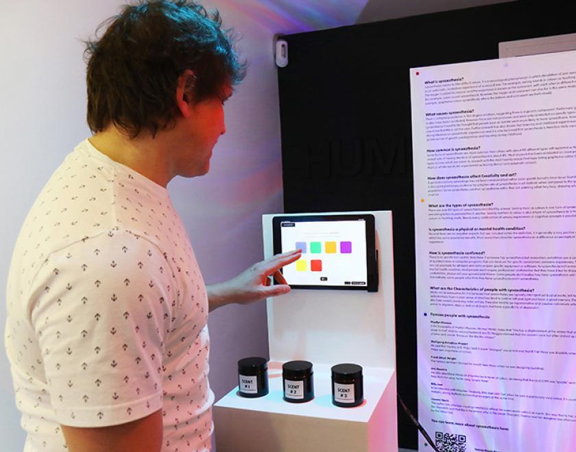 The Scent of Colour: A Social Exploration - sensory exhibition from Humos perfumer in Caversham