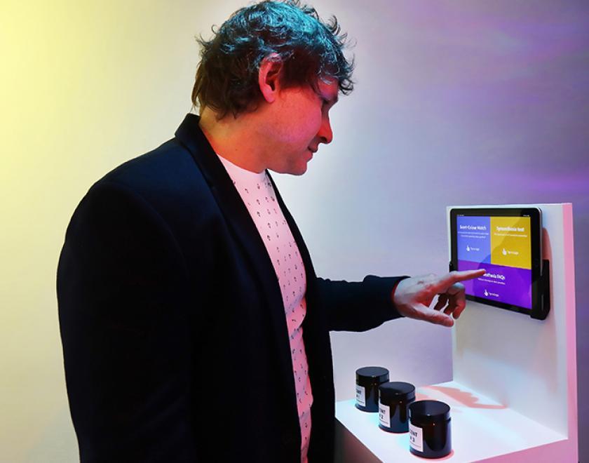 The Scent of Colour: A Social Exploration - sensory exhibition from Humos perfumer in Caversham