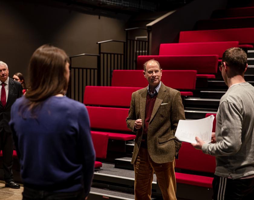 HRH Prince Edward, The Earl Of Wessex announced as Royal Patron for Reading Rep Theatre