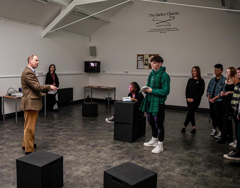 HRH Prince Edward, The Earl Of Wessex announced as Royal Patron for Reading Rep Theatre