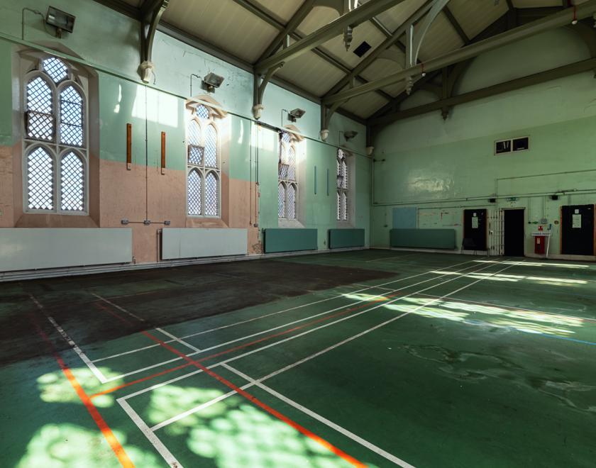 Reading Gaol Gym by Gina Soden