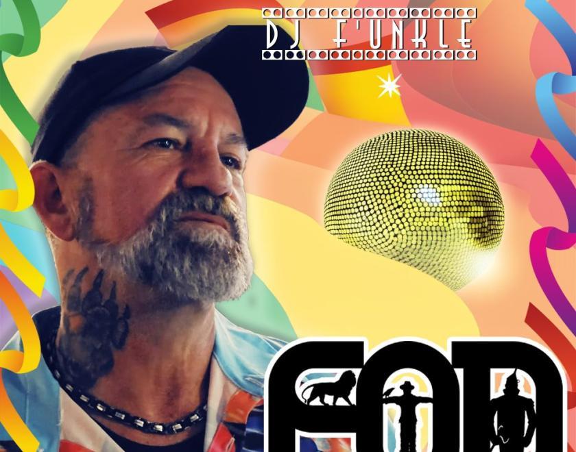 DJ F'Unkle will be on Club F.O.D’s Community Hub and Stage at Love Unites 2024