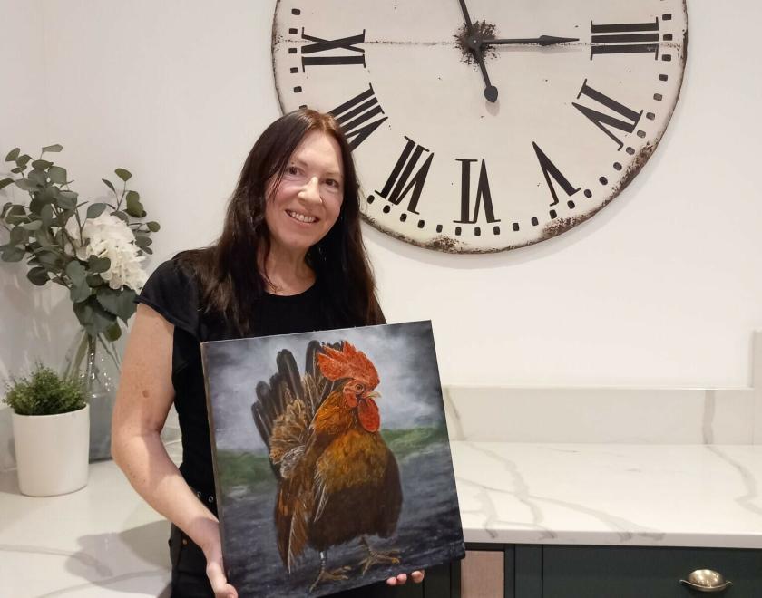 Artist Elaine Northcote