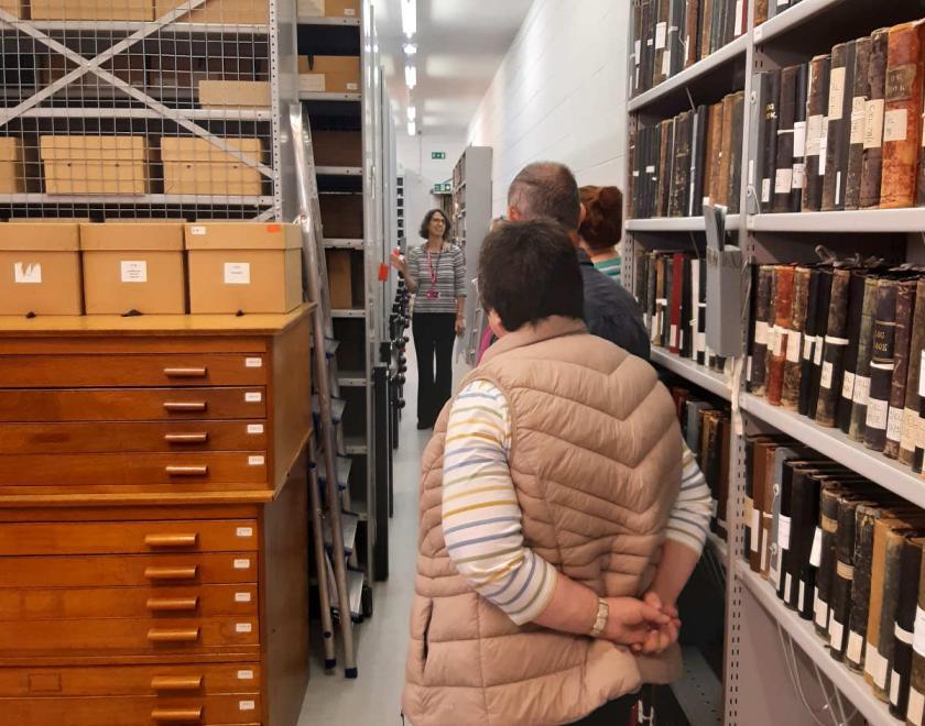 2024 Heritage Open Days tour at the Royal Berkshire Archives