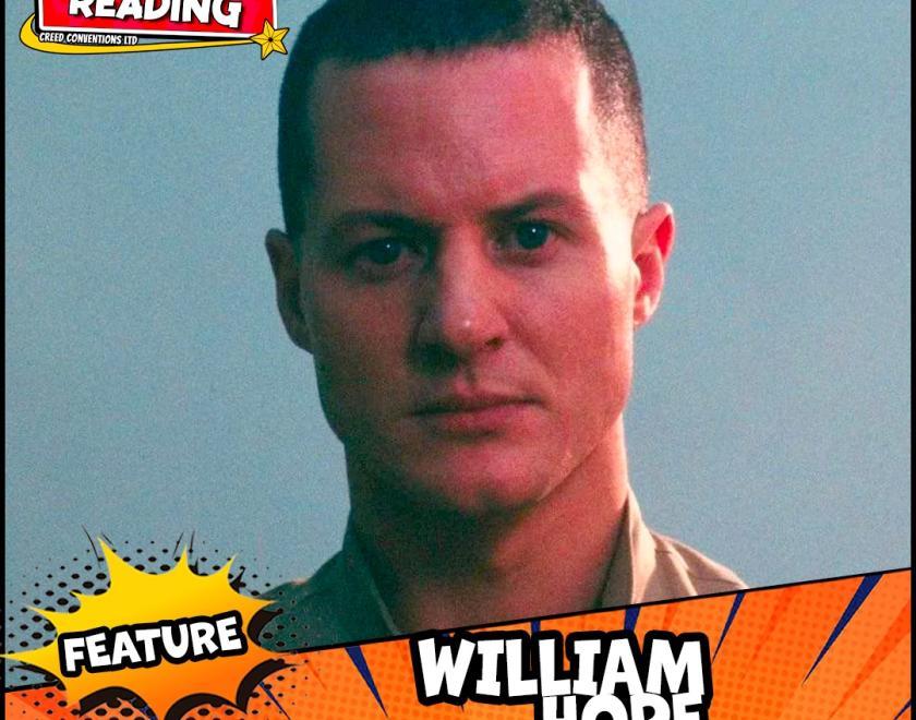 William Hope is a guest at Reading Comic Con