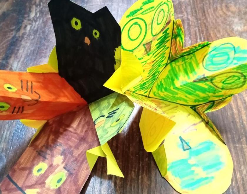 Handmade books by the Move Up Project at The Rising Sun Arts Centre