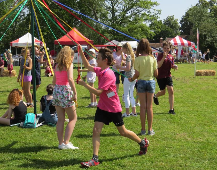 Children's activities at Hurst Show and Country Fayre
