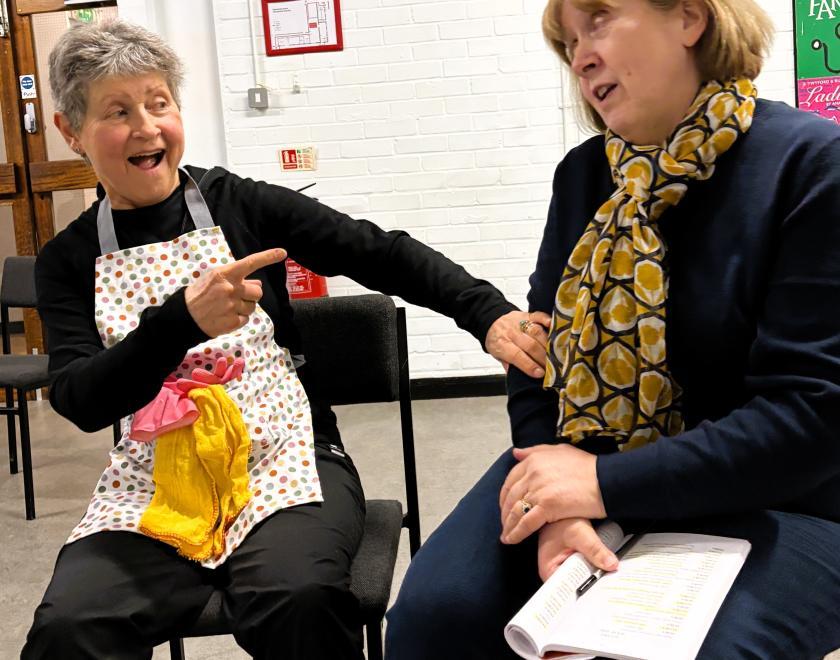 Rehearsals are underway for Traitor At The Beeches at Twyford Drama