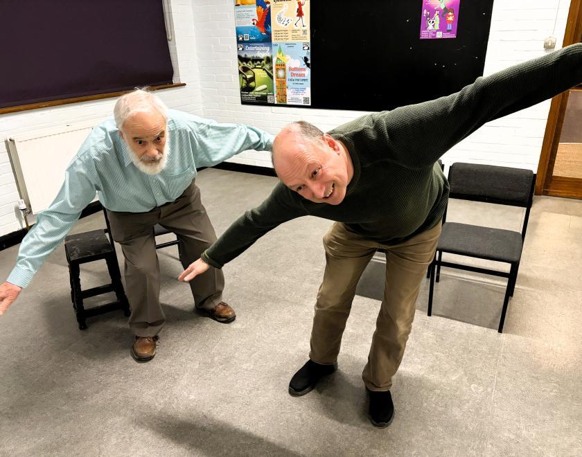 Rehearsals are underway for Traitor At The Beeches at Twyford Drama