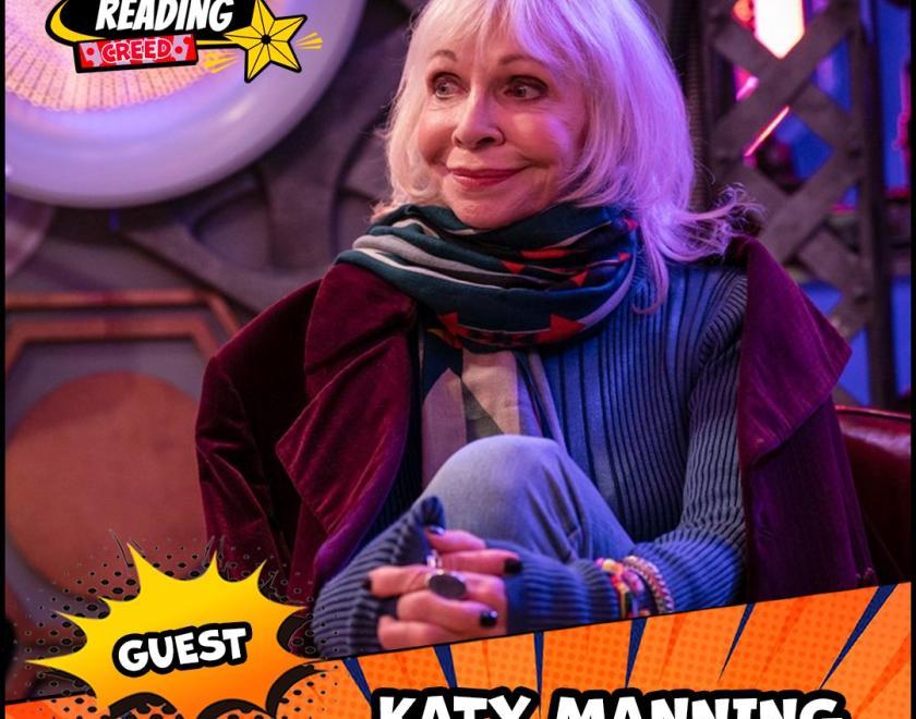 Katy Manning is a guest at Reading Comic Con Spring 2025