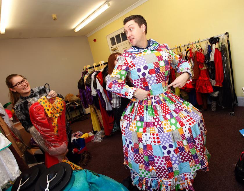 A dedicated wardrobe department maintains and repairs all of the costumes and wigs during the run – that’s a lot of washing! 