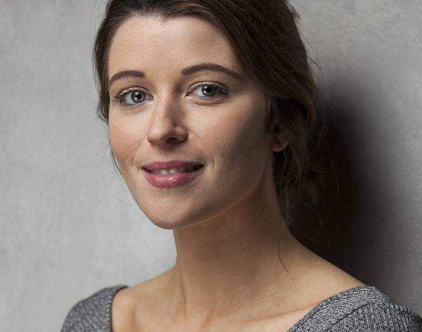 Close-up photo of Susie Broadbent, who is playing Alice Tull