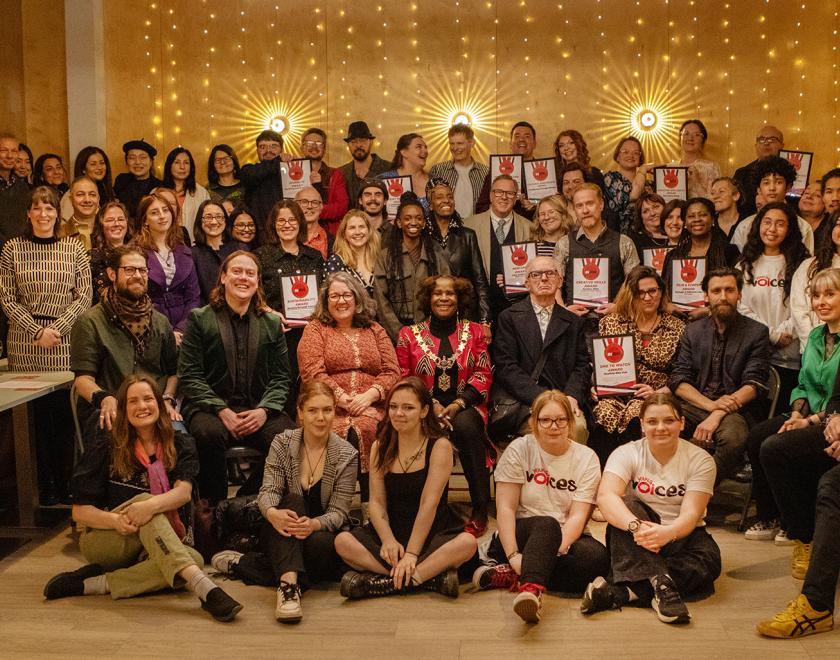 All the winners of the 2026 What's On Reading Awards gather for a group photo