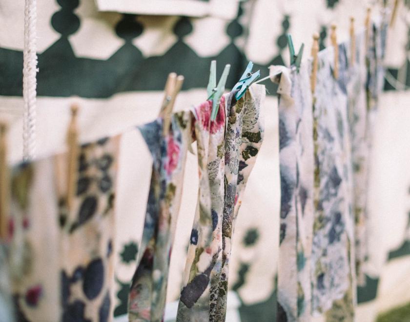 A picture of botanical printing