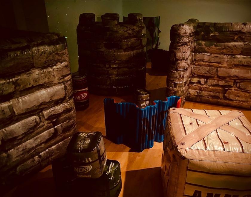 camoflauge inflatables for nerf