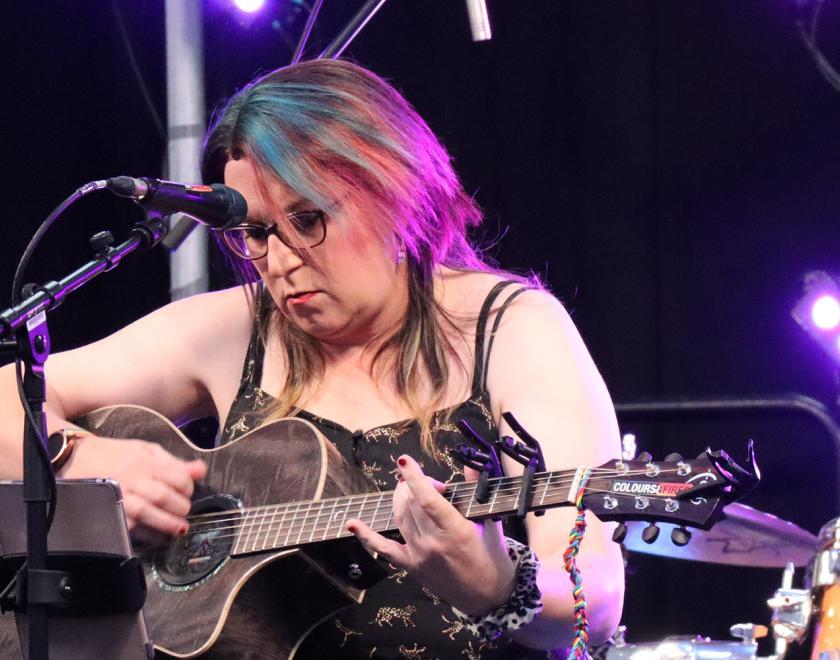 Colours & Fires is performing on the Pride Alive Stage at Reading Pride's Love Unites 2023