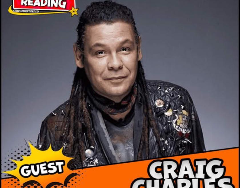 Craig Charles is a guest at Reading Comic Con