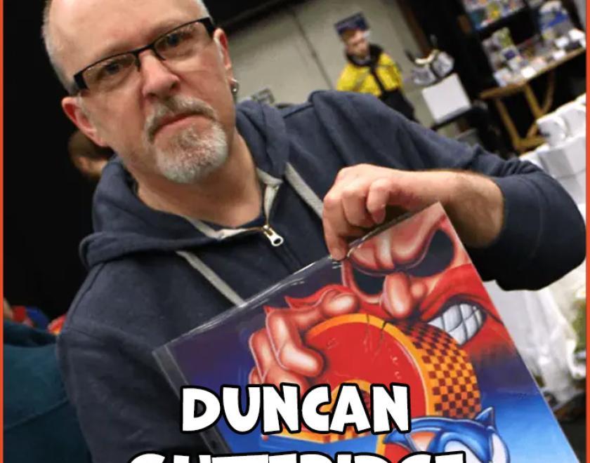 Duncan Gutteridge is a guest at Reading Comic Con