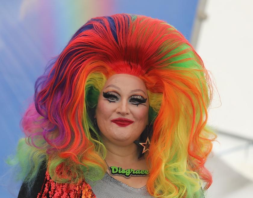 Grace Anatomy performs on the PrideXtra Stage at Reading Pride's Love Unites 2023