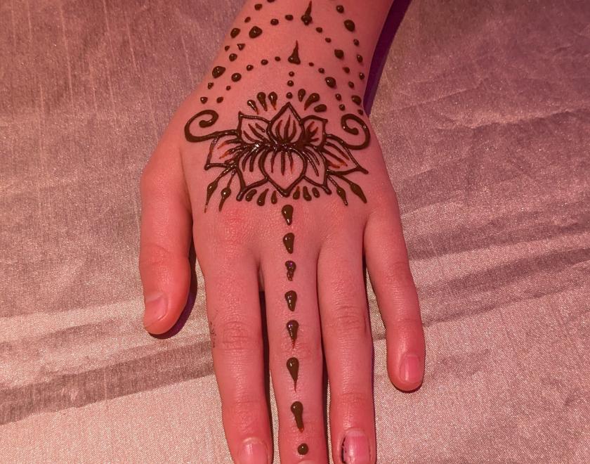 Henna painting at Lighthouse